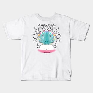 Molar Plant Illustration Kids T-Shirt